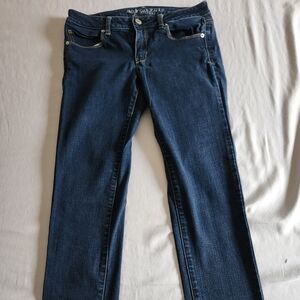 Ag Adriano Goldschmied Dark Blue Skinny Jeans